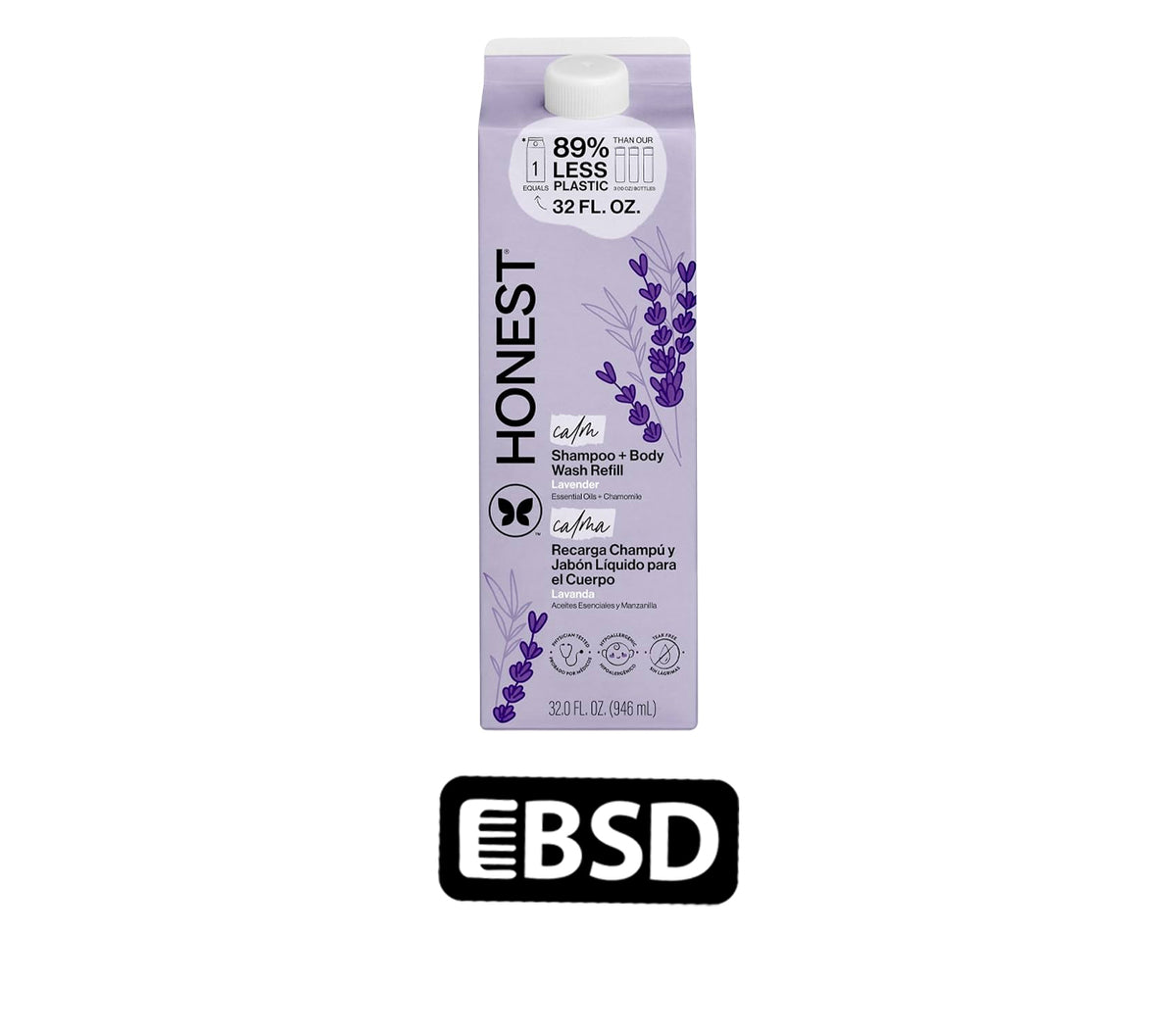 Be Honest Shampoo 32 oz