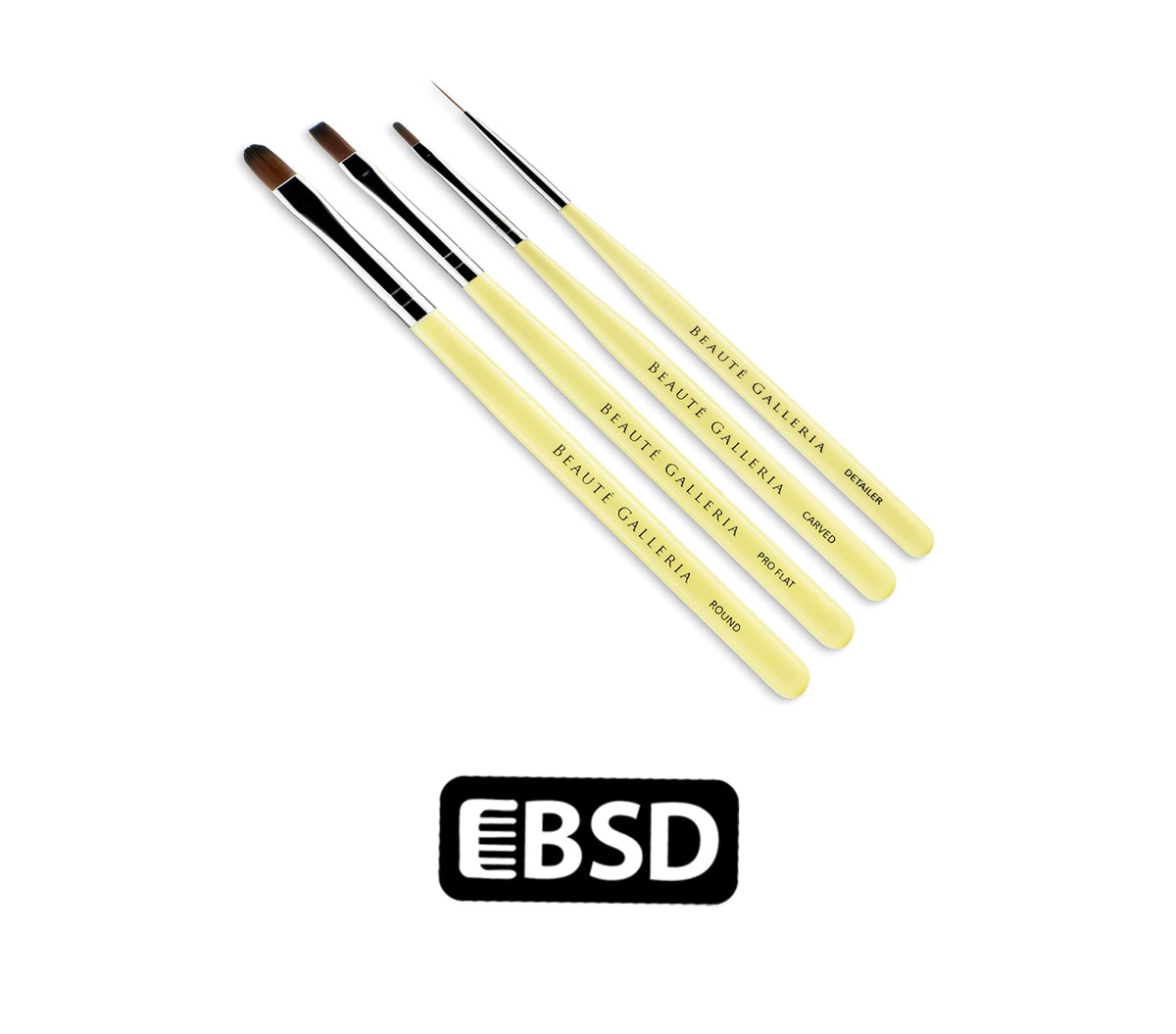 Beaut Brocha de Uñas 3B-DL/3PC