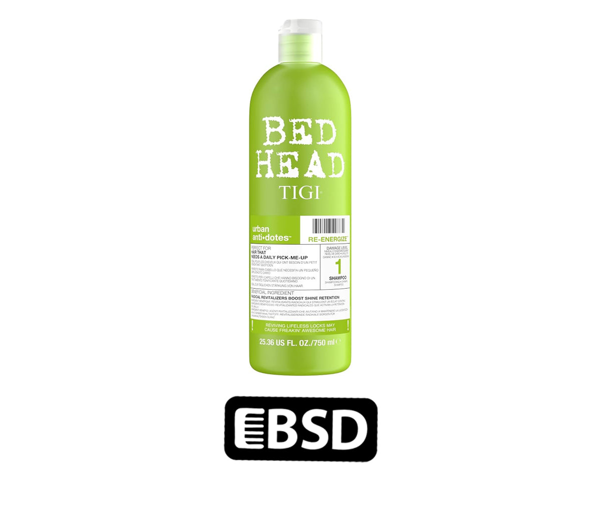 Be Head Re Energize Shampoo