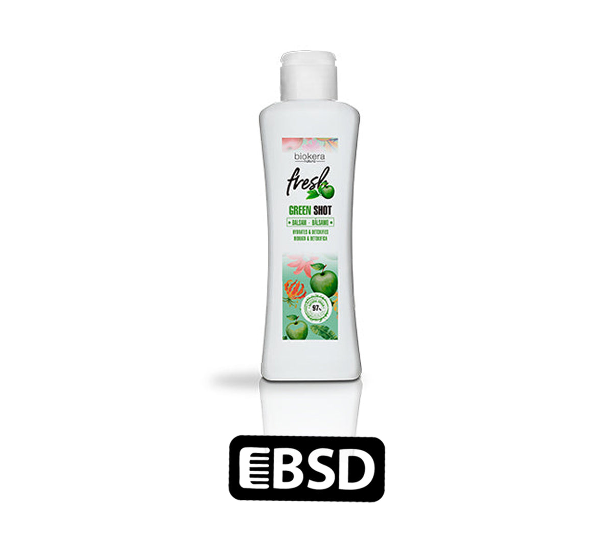 Biokera Fresh Green Shot Shampoo 300 ml
