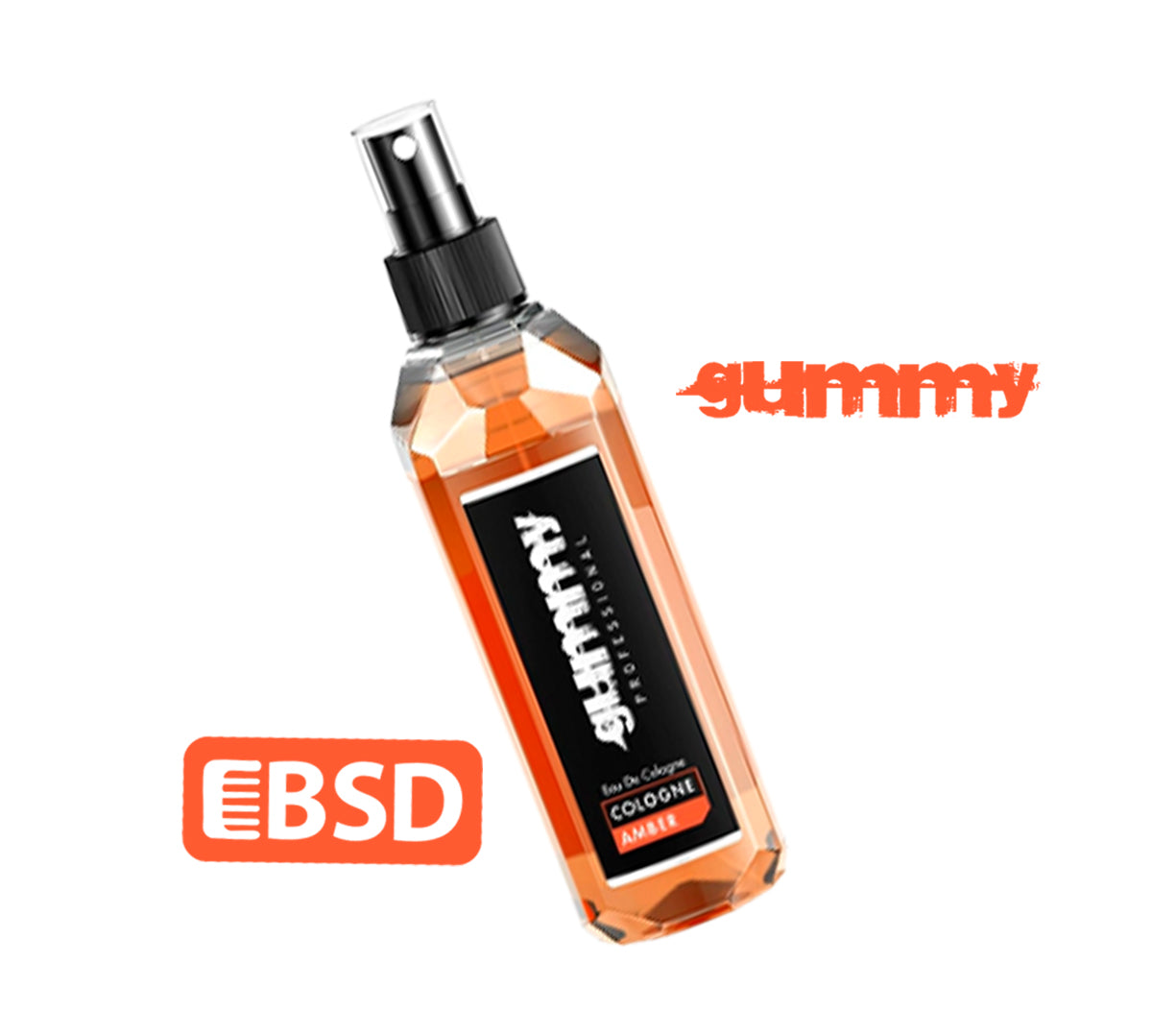Gummy Aftershave Colonia - AMBER, 400 ML