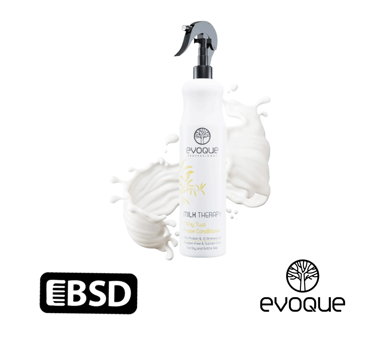 Evoque Milk Therapy 2 phase leave in