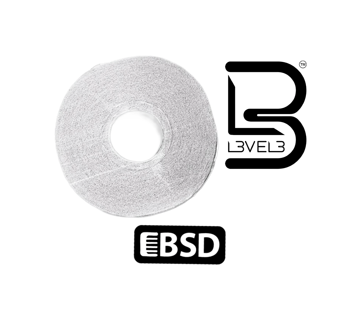 L3vel 3 Papel Cuello - Blanco