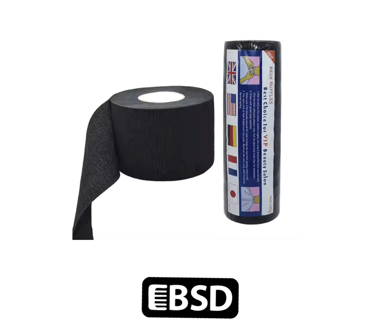 EBSD Papel Cuello Negro