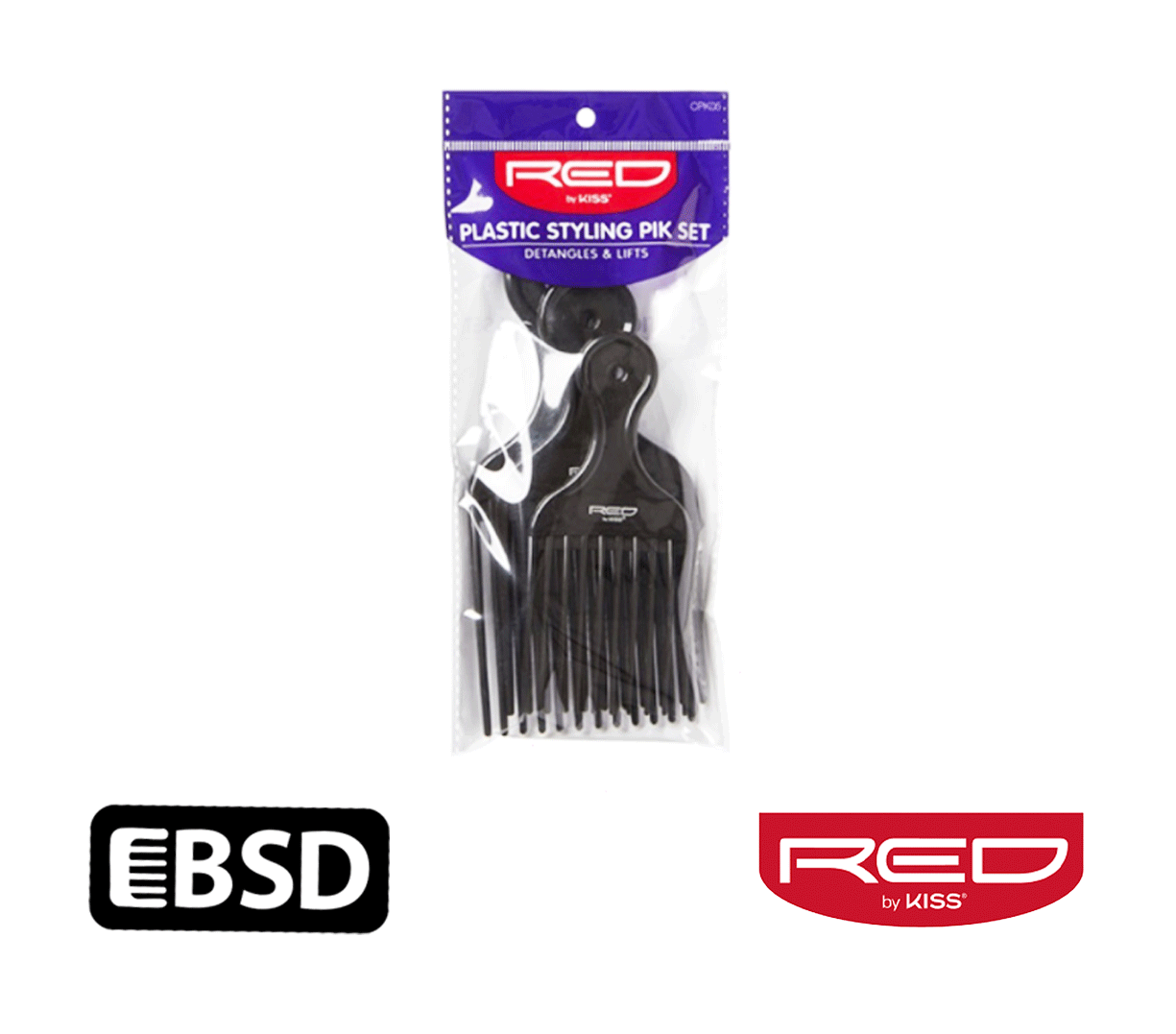 RED Peineta plastica CPK05