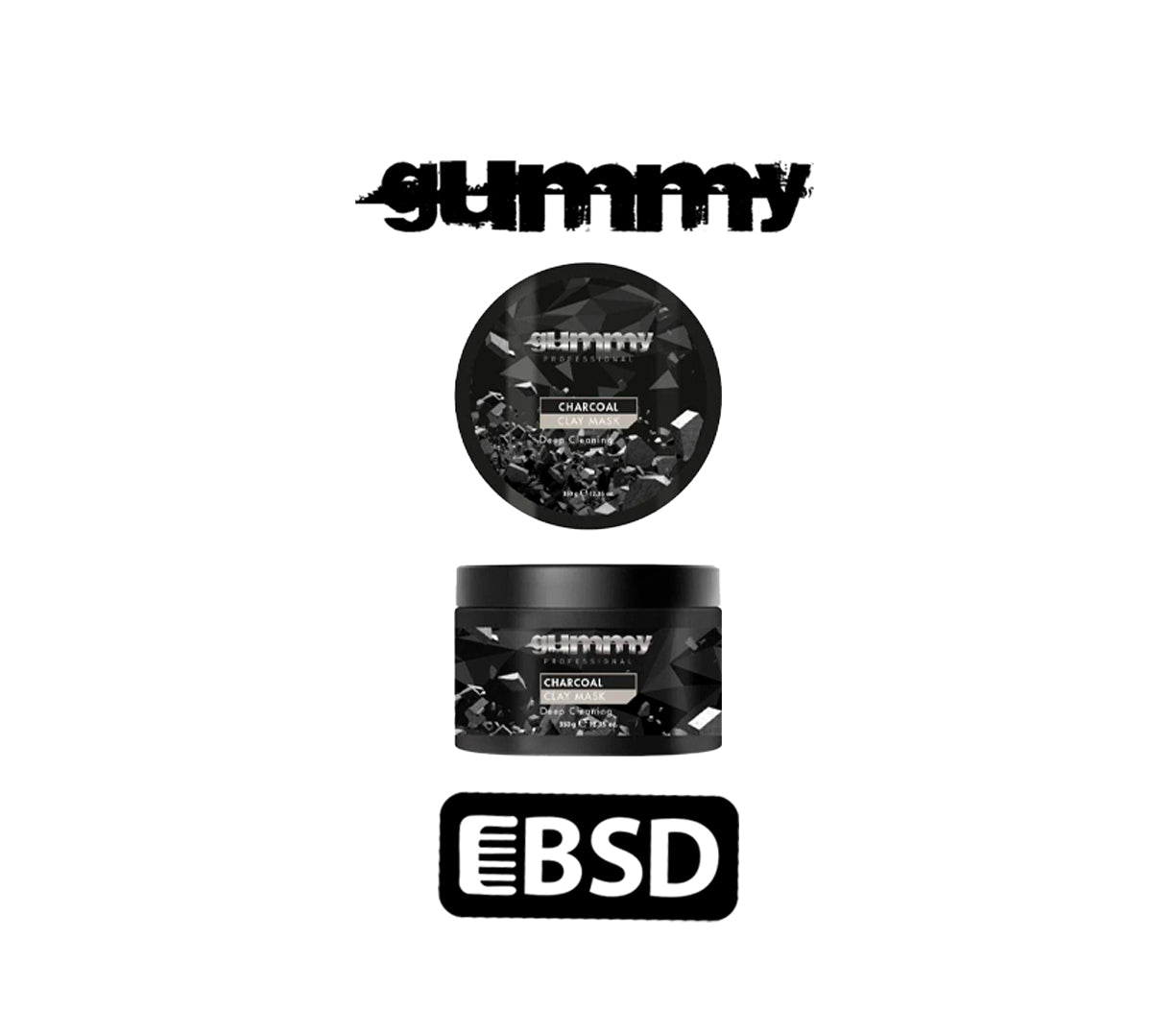 Gummy Charcoal Clay Mask 350 ml