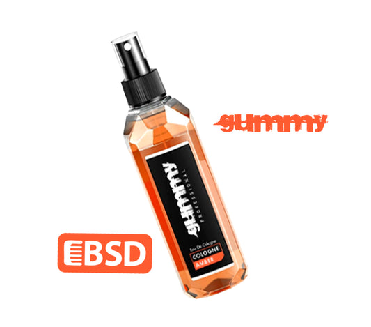 Gummy Aftershave Colonia - AMBER, 400 ML