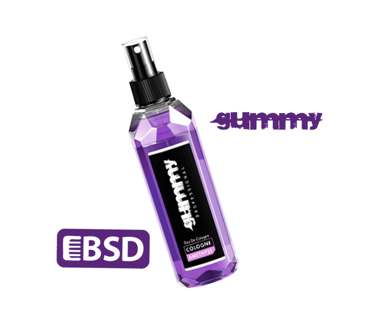 Gummy Aftershave Colonia - AMETHYST, 400 ML