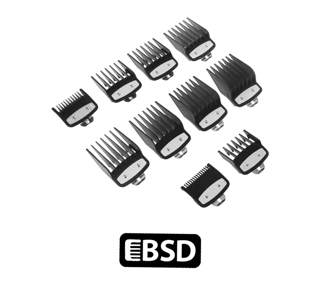 EBSD Juego De Peines - Negro