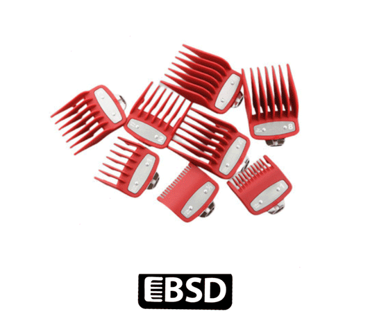 EBSD Juego De Peines - Rojo 0064