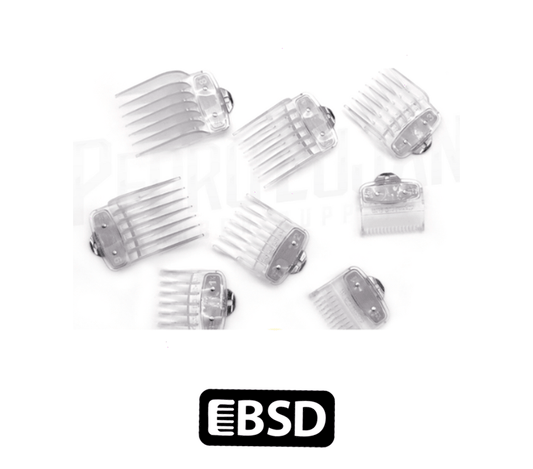 EBSD Juego De Peines Transparentes