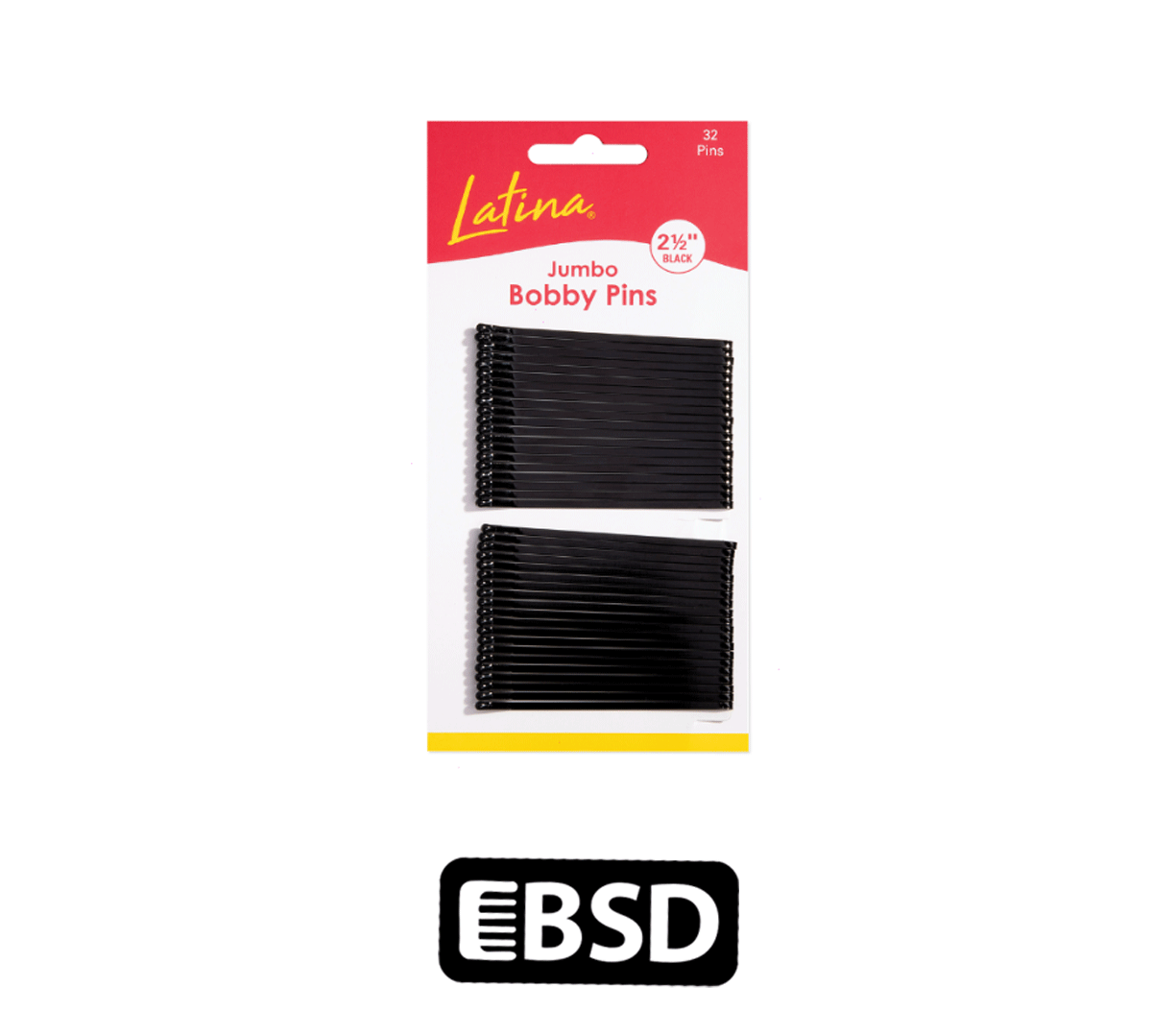 Latina Jumbo Bobby Pins 2 1/2
