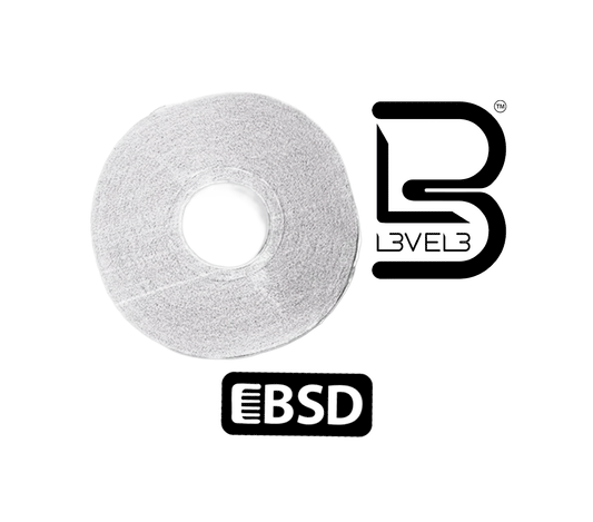 L3vel 3 Papel Cuello - Blanco
