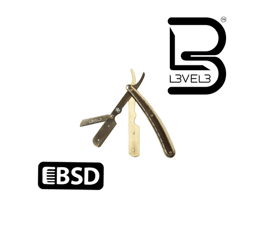L3vel 3 Porta navaja Premium - Dorado