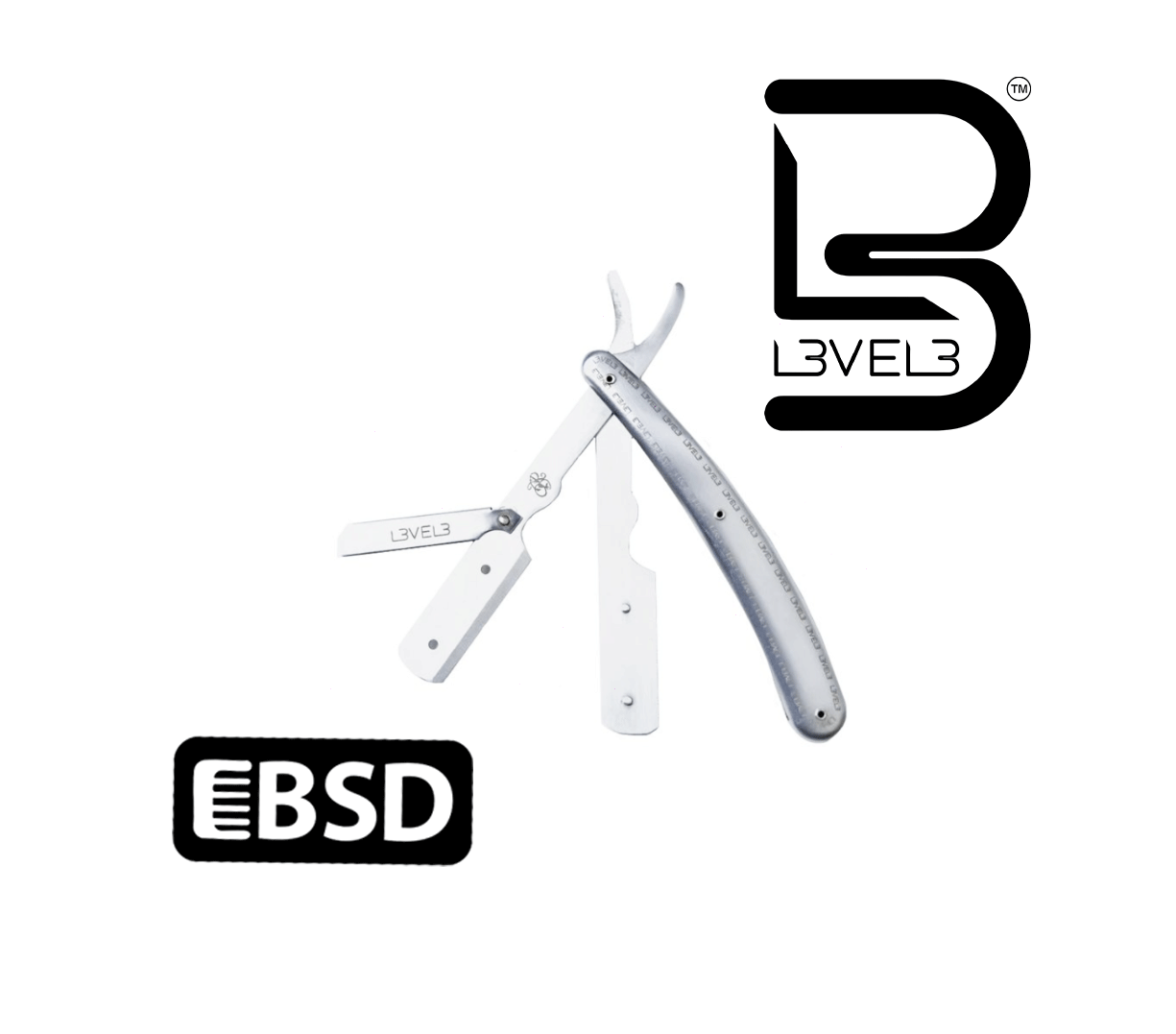 L3vel 3 Porta navaja Premium - Plateado