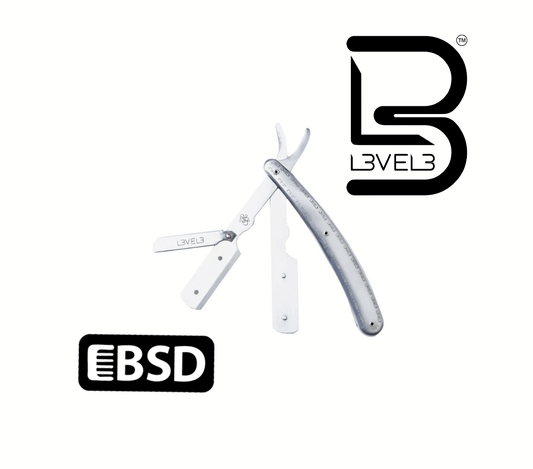 L3vel 3 Porta navaja Premium - Plateado